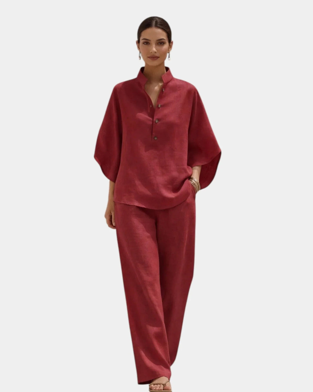 Brune | Completo due pezzi in cotone