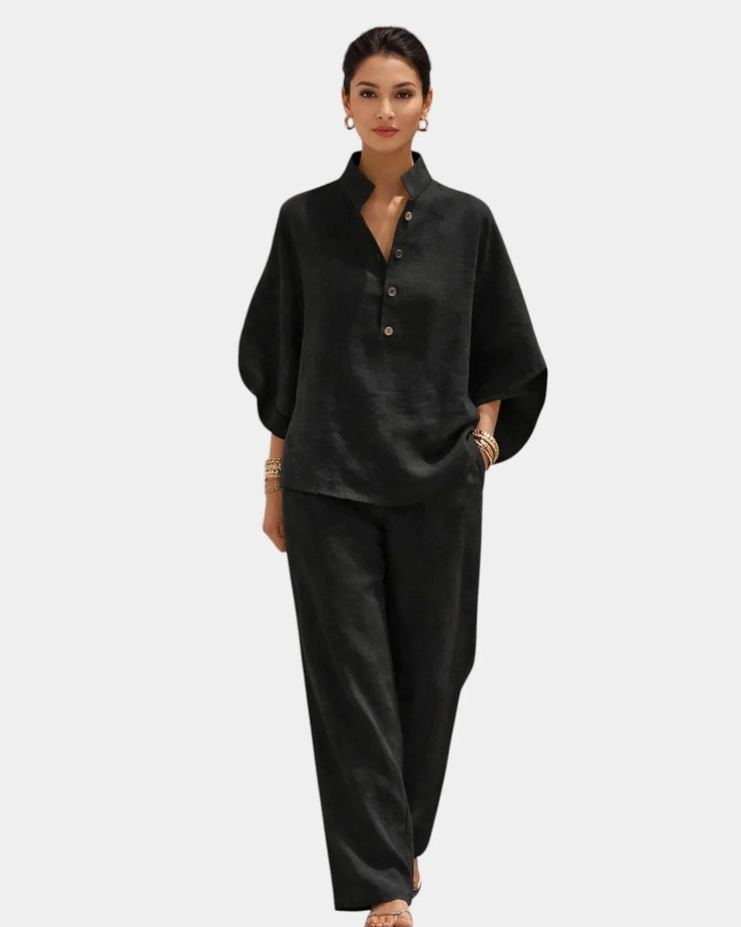 Brune | Completo due pezzi in cotone