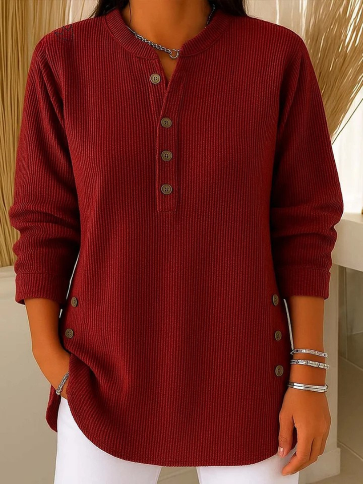 Nieves | Tunique Henley con Bottoni
