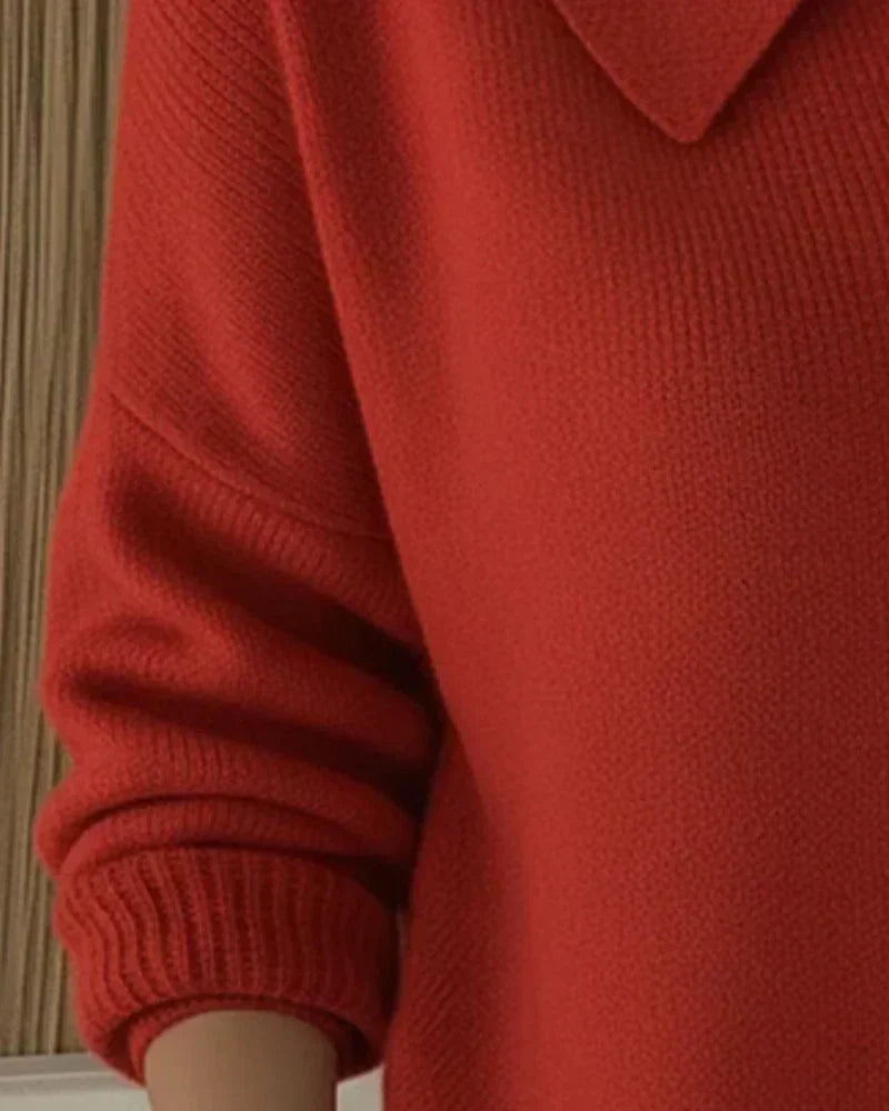 Vega | Giacca in Maglia con Collo Camicia
