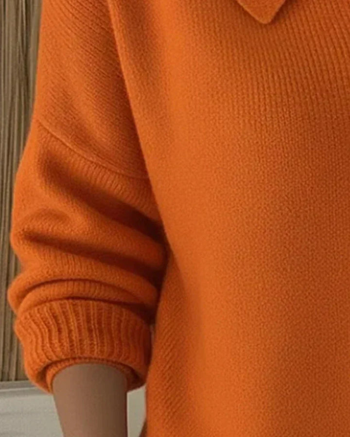 Vega | Giacca in Maglia con Collo Camicia