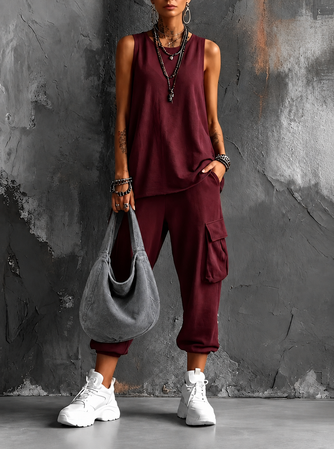 Noelle | Completo casual comfort urbano