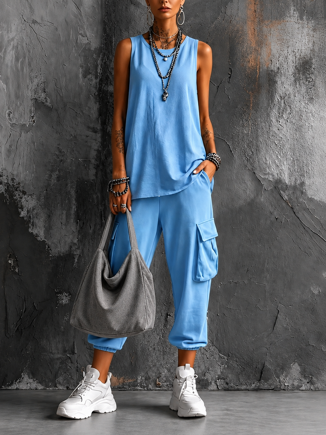 Noelle | Completo casual comfort urbano