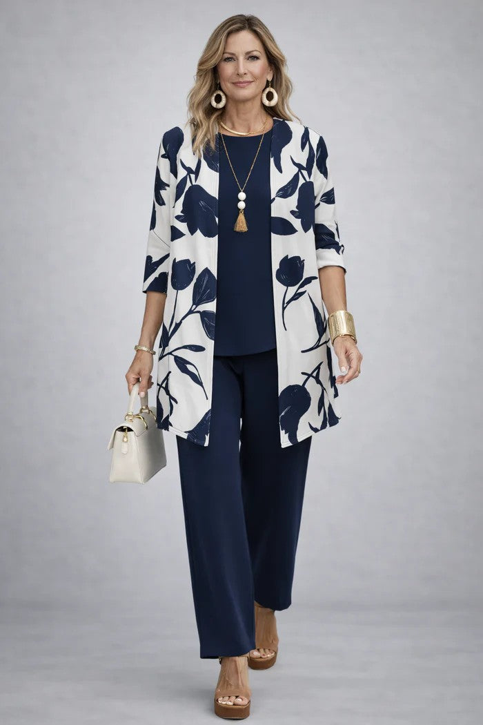 Jenilyn | Completo tre pezzi eleganza classica