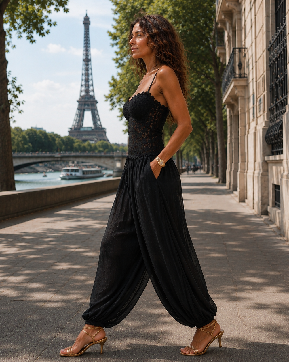 Zéphyrine | Tuta in pizzo