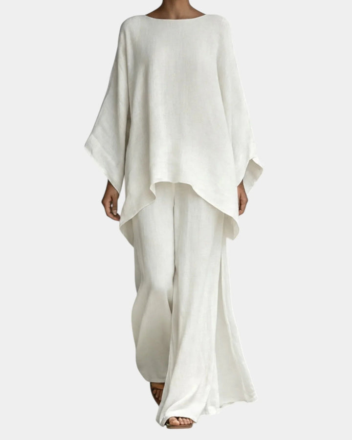 Mavie | Completo fluido con pantaloni e blusa