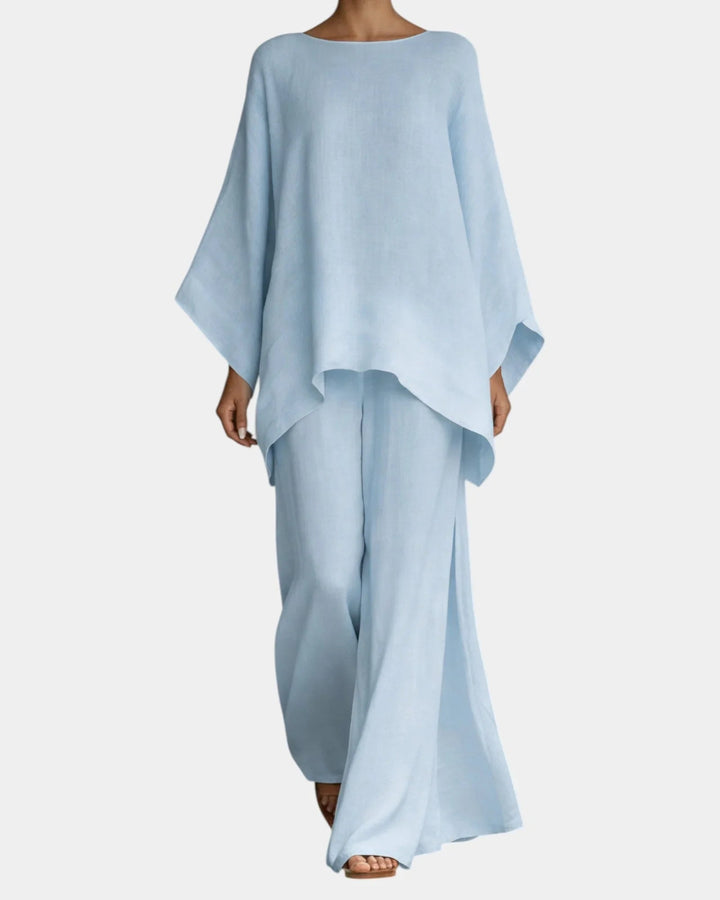 Mavie | Completo fluido con pantaloni e blusa