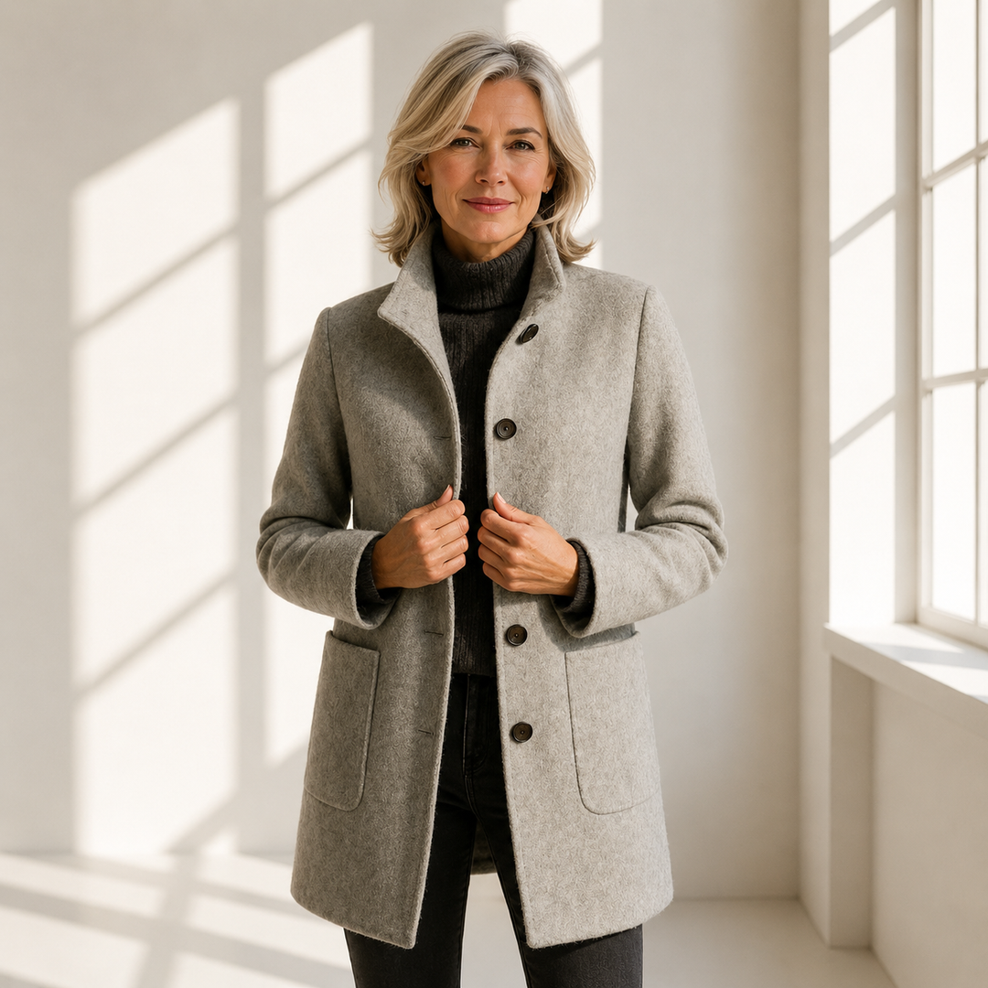 Éléonore | Cappotto in lana midi
