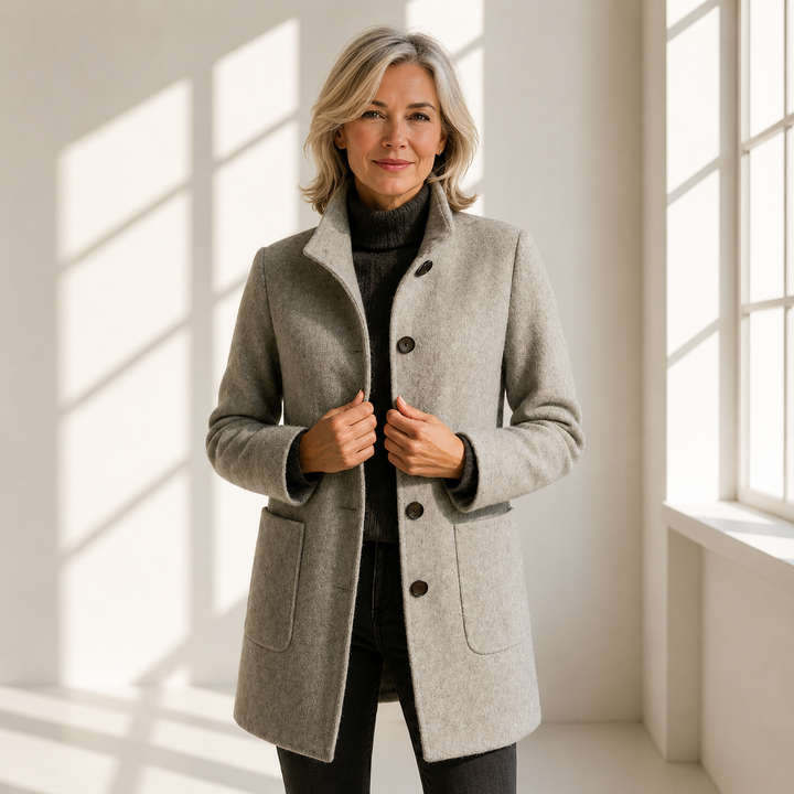 Éléonore | Cappotto in lana midi