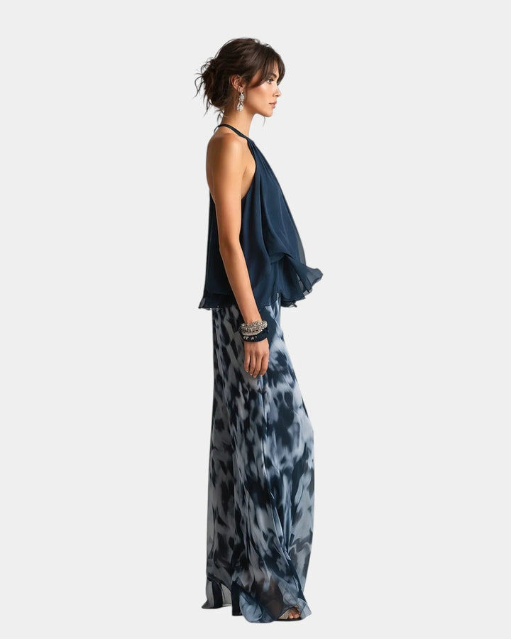 Magali | Completo elegante con pantaloni e blusa