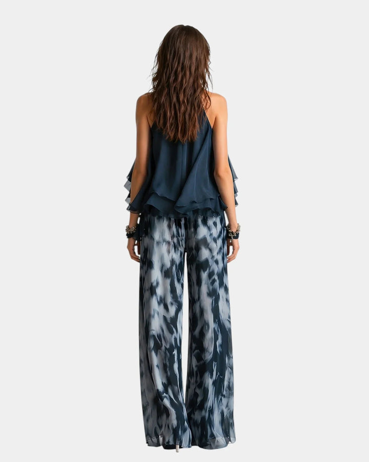 Magali | Completo elegante con pantaloni e blusa