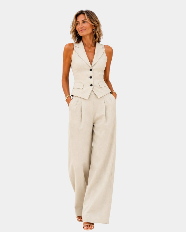 Clarine | Completo pantaloni e gilet