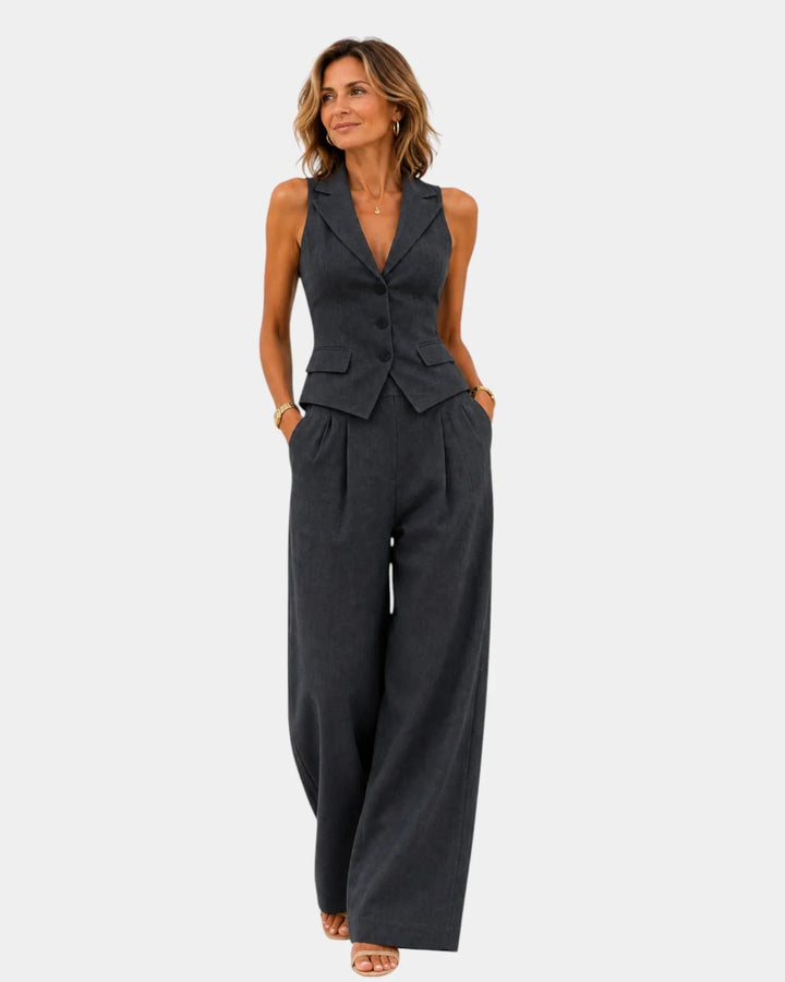 Clarine | Completo pantaloni e gilet