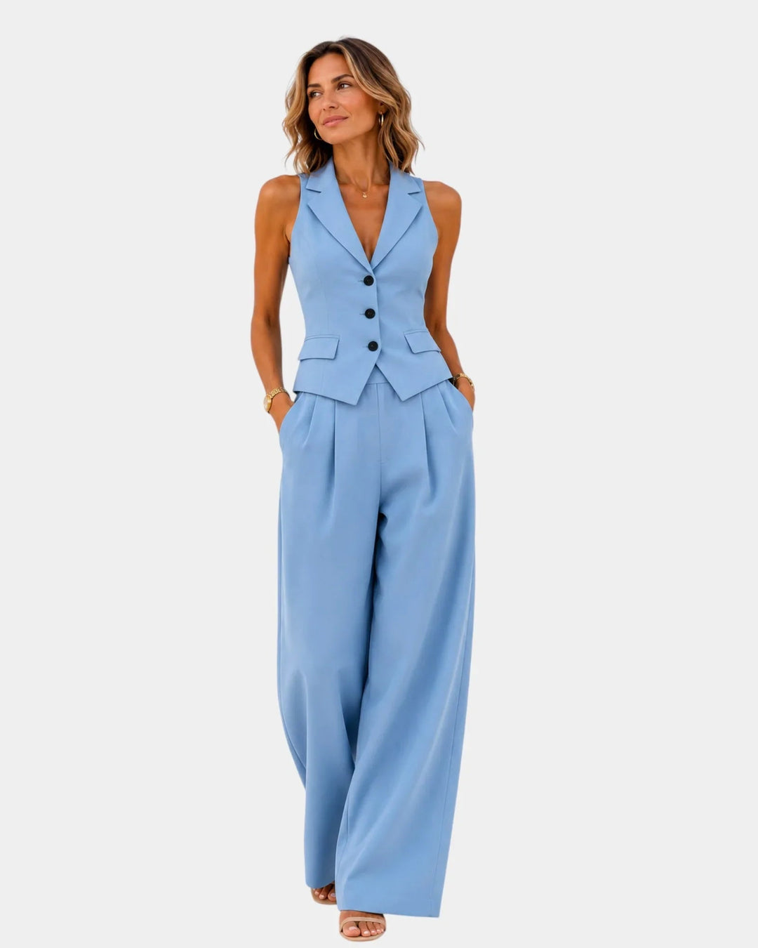 Clarine | Completo pantaloni e gilet