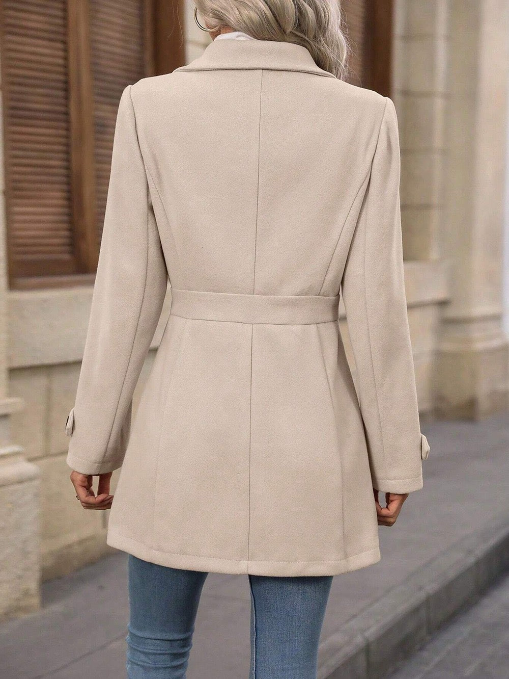 Christine | Cappotto elegante con cintura