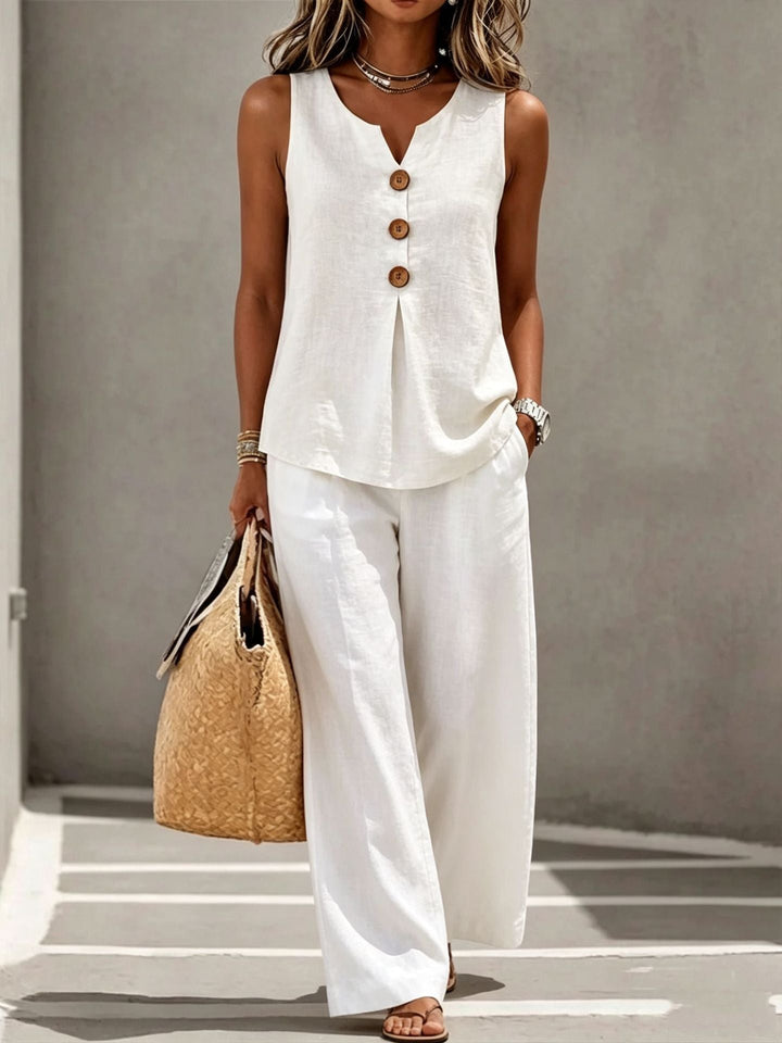 Joséphine | Completo elegante con pantaloni fluidi