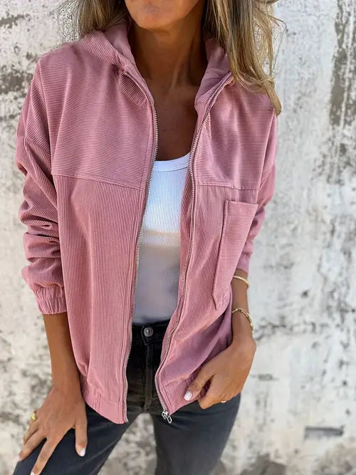 Giacca casual in velluto a coste