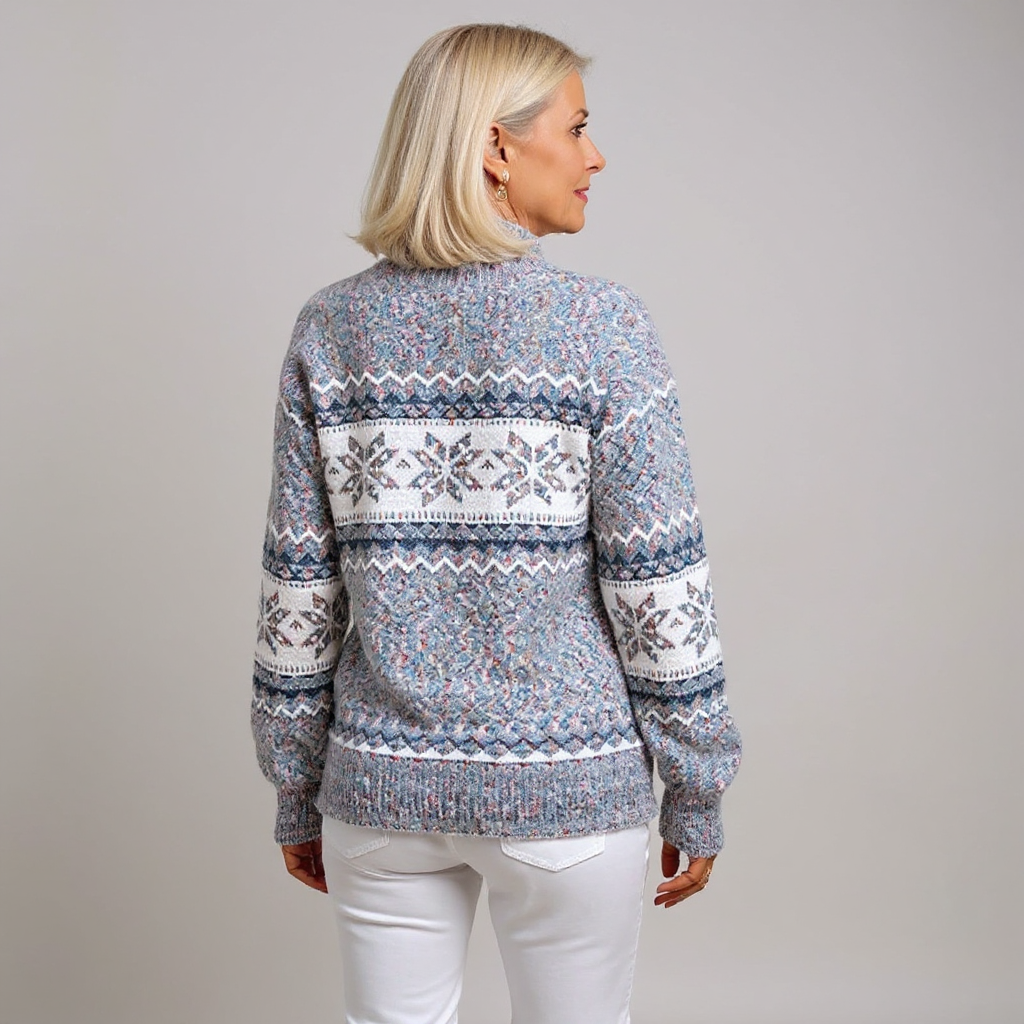 DELACROIX | Maglione a Collo Alto con Fiocchi Margot