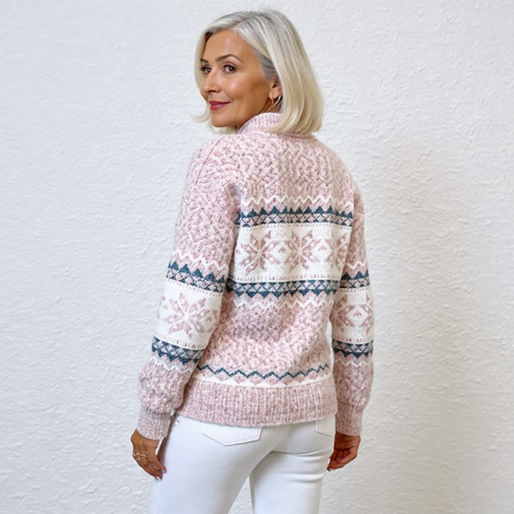 DELACROIX | Maglione a Collo Alto con Fiocchi Margot