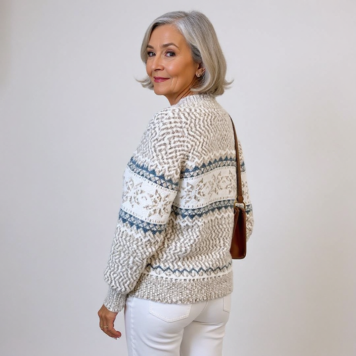 DELACROIX | Maglione a Collo Alto con Fiocchi Margot