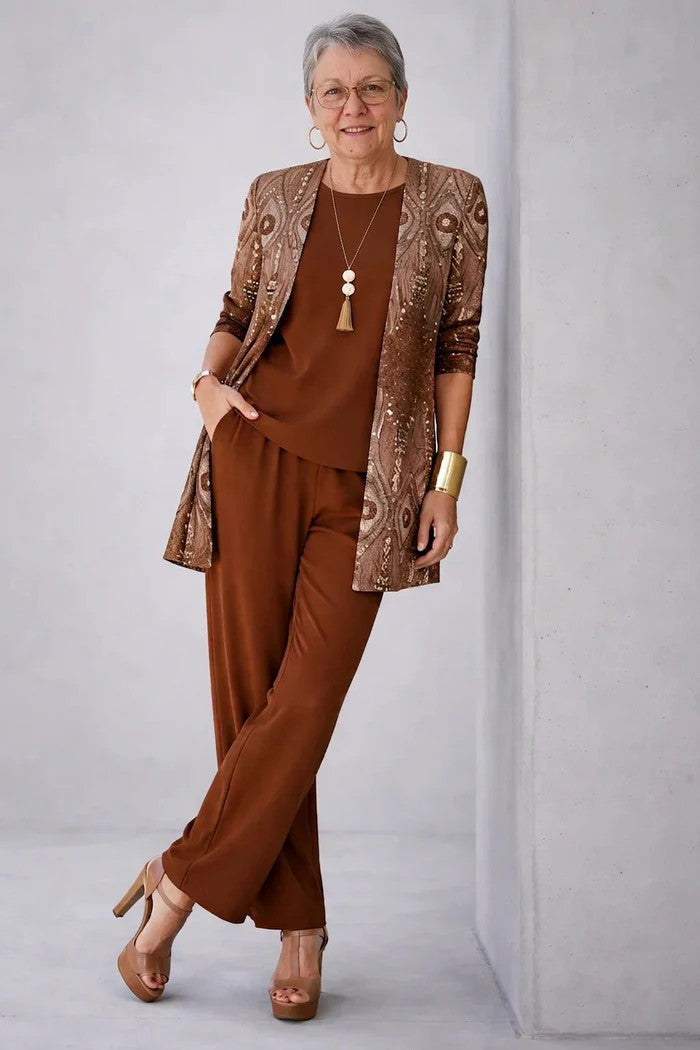 Jenilyn | Completo tre pezzi eleganza classica