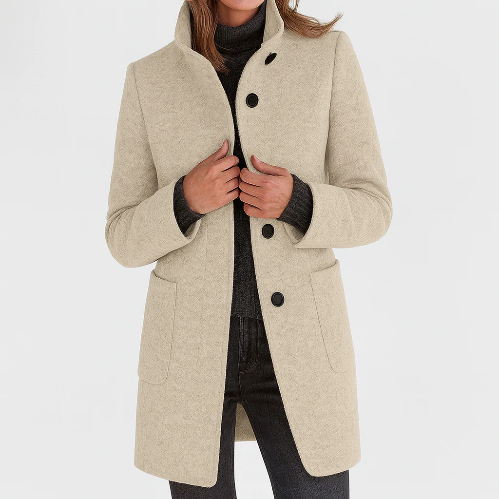 Éléonore | Cappotto in lana midi