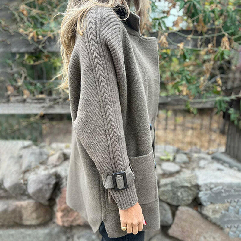Cappotto midi doppiopetto