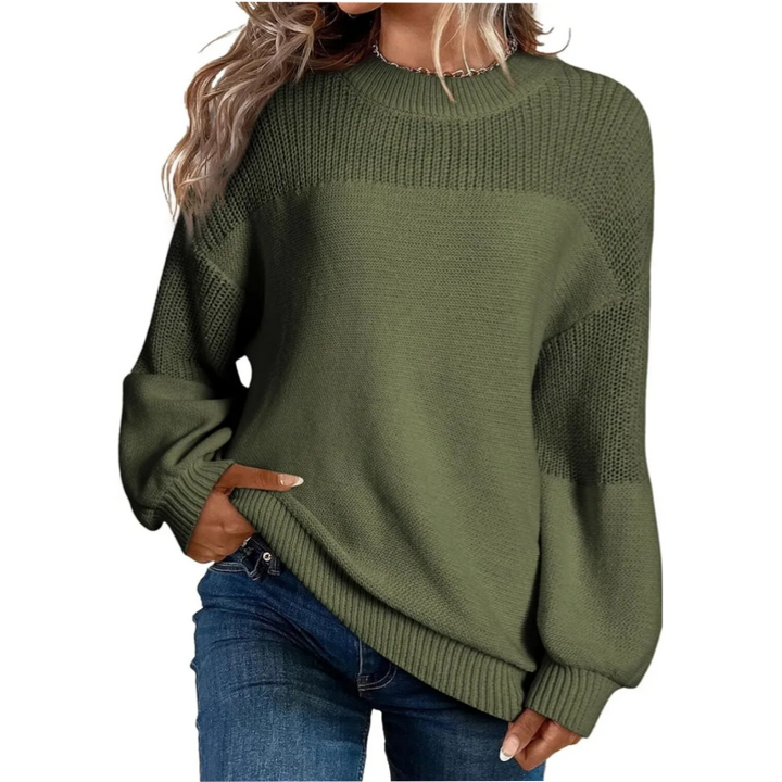 Maglione Donna Morbido a Maniche Lunghe