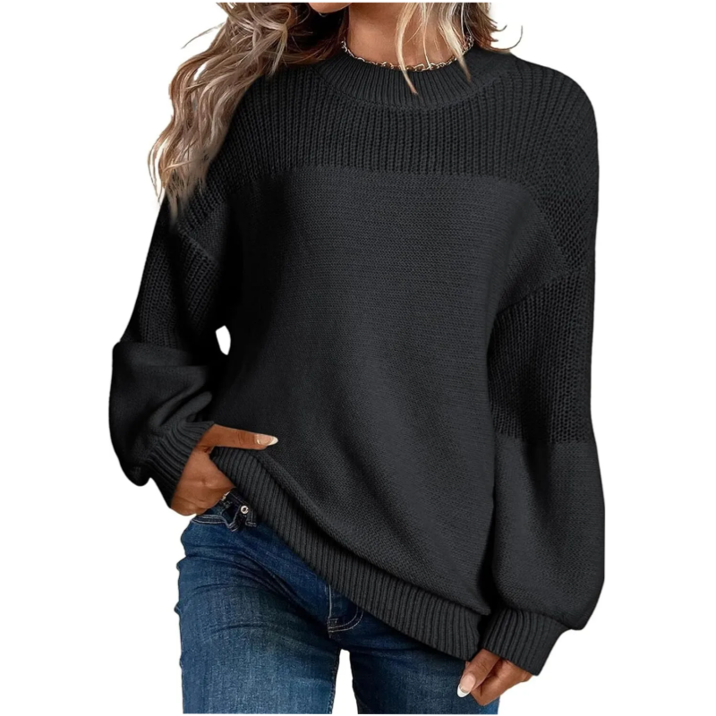 Maglione Donna Morbido a Maniche Lunghe