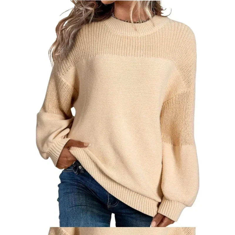 Maglione Donna Morbido a Maniche Lunghe