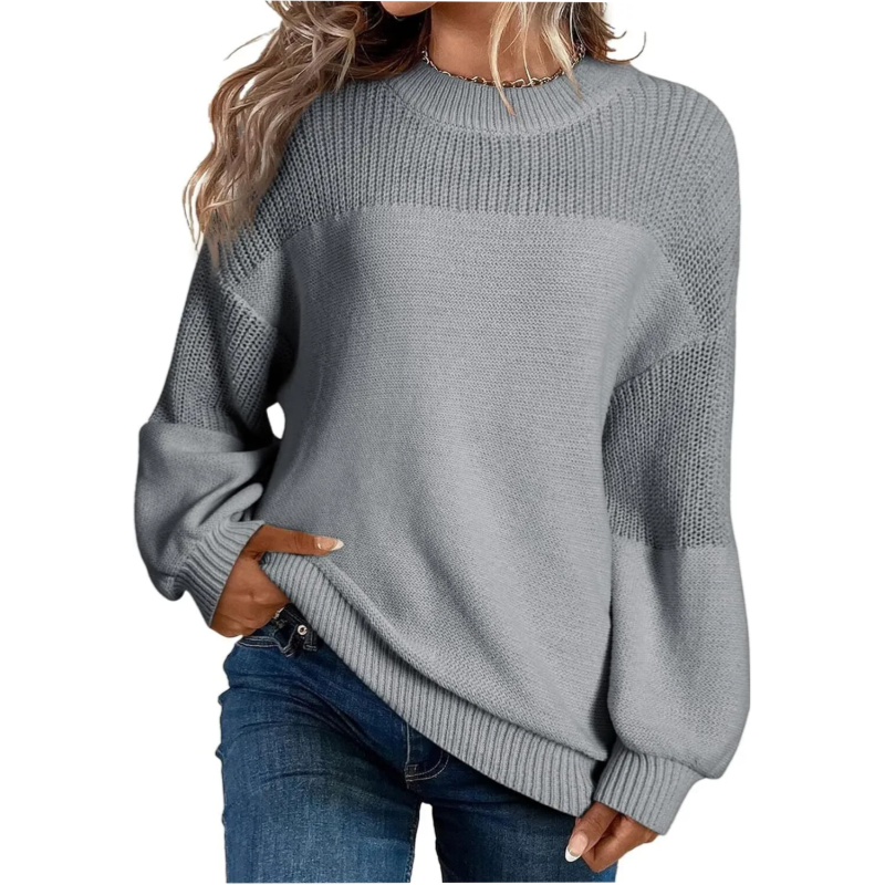 Maglione Donna Morbido a Maniche Lunghe
