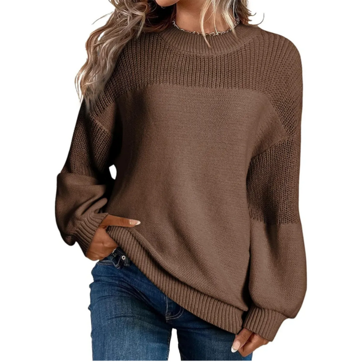 Maglione Donna Morbido a Maniche Lunghe